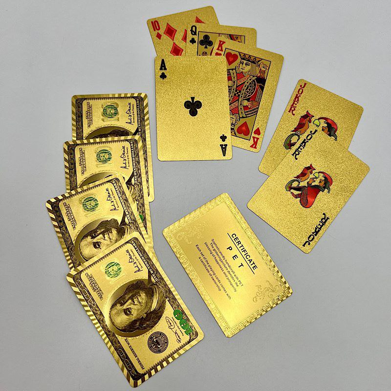 کارت بازی دلار طلایی